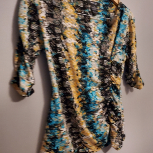 STYLE & CO. PETITE Animal Print Shirt - Size S - Picture 2 of 7